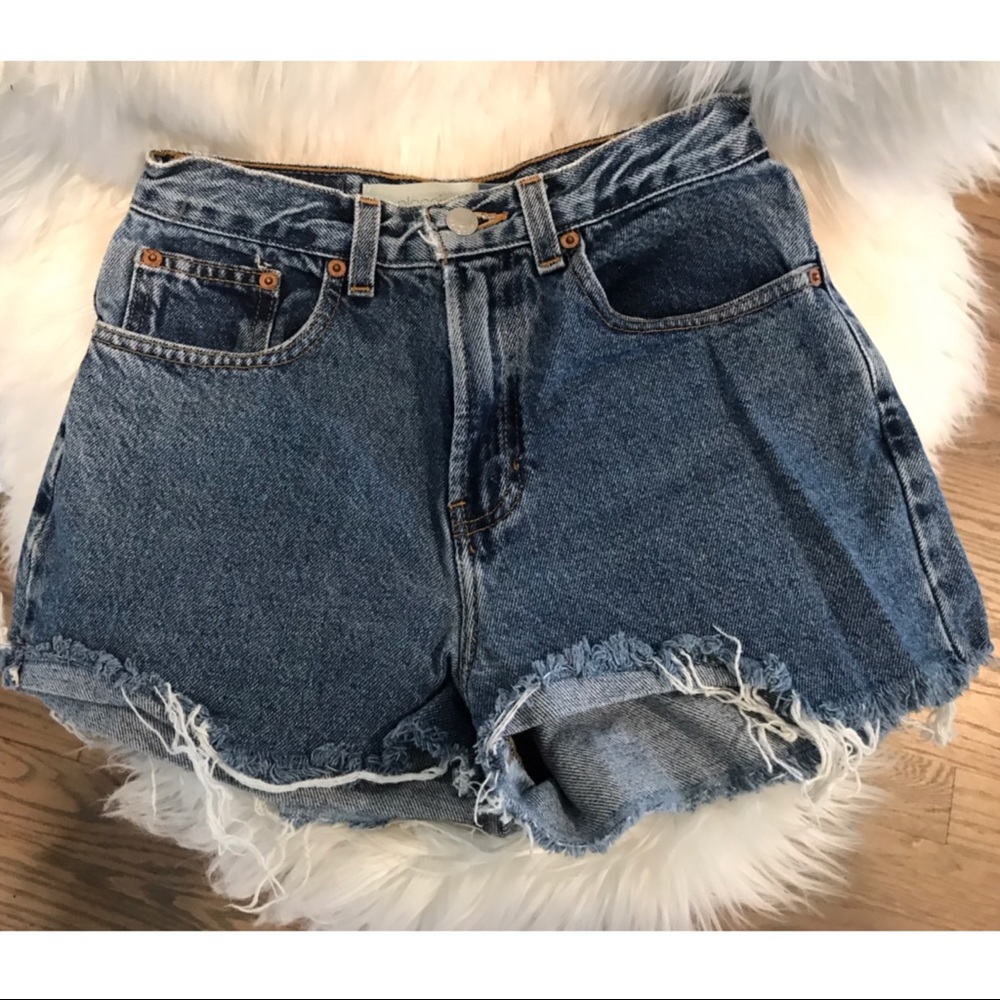 Vintage Gap High Waisted Jean Shorts
